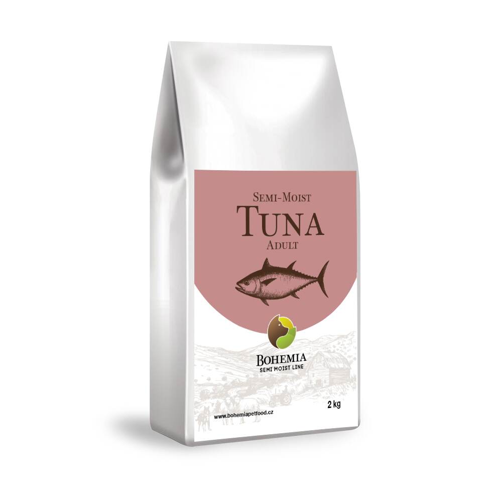 BOHEMIA SEMI MOIST Adult Tuna 2kg 1 BOHEMIA SEMI MOIST Adult Tuna 2kg